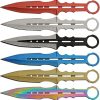 CN211555.jpg Rite Edge 6pc Multicolor Throwing Knives - Set