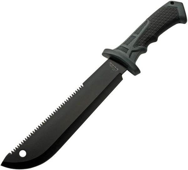 Rite Edge Slate Machete - Sawback Black Finish