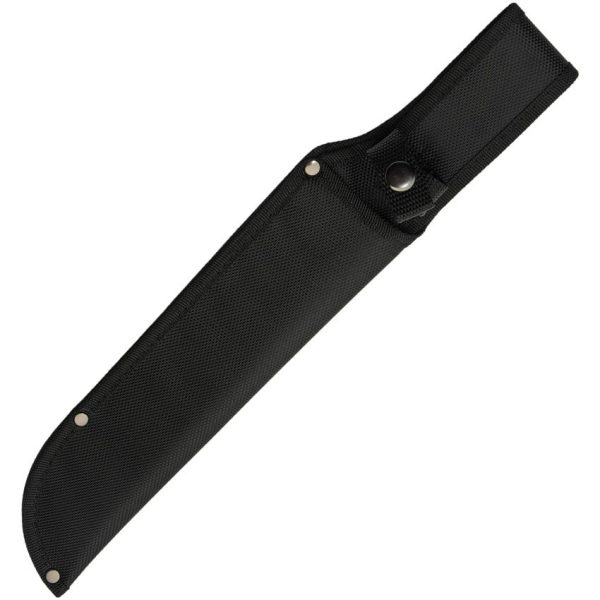 Rite Edge Bowie Don't Tread Fixed Blade - Black Sawback