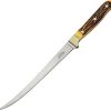 Rite Edge Fillet Knife Imitation Stag - Satin Blade