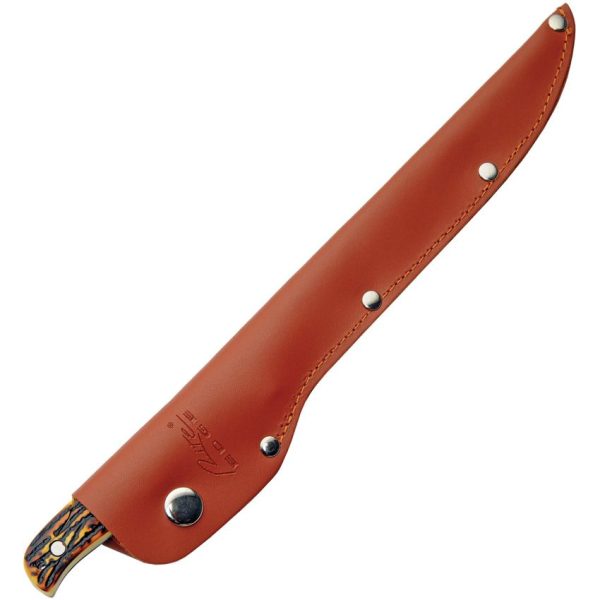 Rite Edge Fillet Knife Imitation Stag - Satin Blade