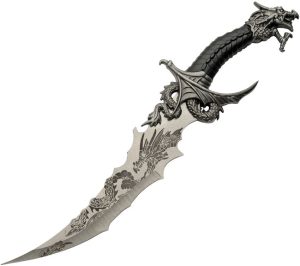 CN211562.jpg Rite Edge Sea Dragon Fantasy Knife - Etched Stainless