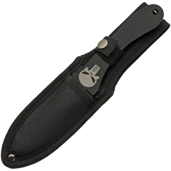 Rite Edge Skull Thrower Set - Black Finish Throwing Knives