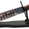 CN211573.jpg China Made Flying Flag Bowie - Stacked Leather Handle