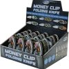 Rite Edge Money Clip Linerlock Folding Knife 24 Pc Display Set