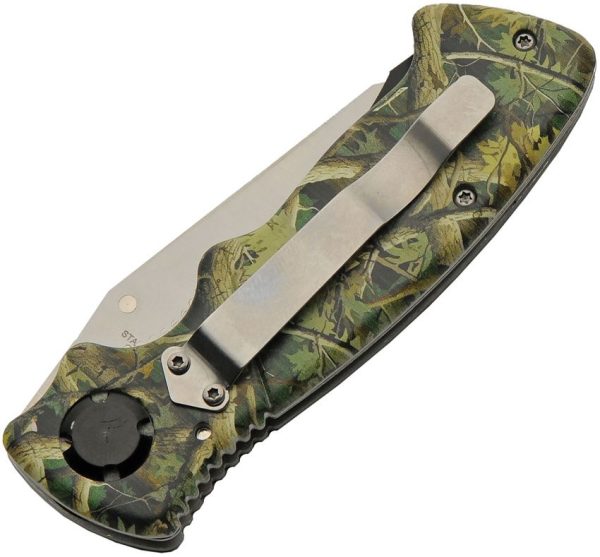 Rite Edge Hollow Linerlock Camo - Two-Tone Blade