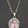 Rite Edge Abalone Shell Blade Necklace - 0.75 inches