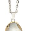 Rite Edge White Shell Blade Necklace - 0.75 inches