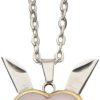 Rite Edge Pink Heart Blade Necklace - 0.66 inches