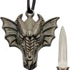 CN211587.jpg Rite Edge Dragon Head Neck Knife - 3Cr13 Satin Blade