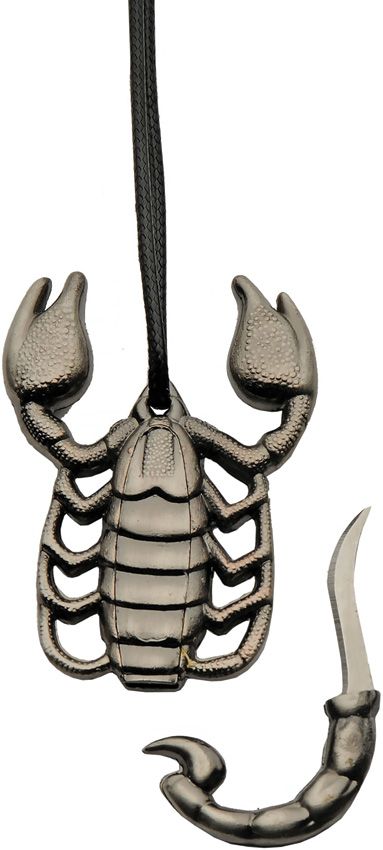 Rite Edge Scorpion Neck Knife - 3Cr13 Satin Blade