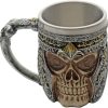 China Made Knight Skull Mug - Resin Stainless 500ml