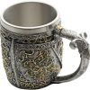 China Made Knight Skull Mug - Resin Stainless 500ml