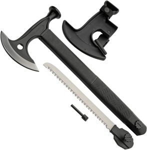 Rite Edge Hiker's Hatchet 17.5" Multi Tool Axe Saw Fire Starter