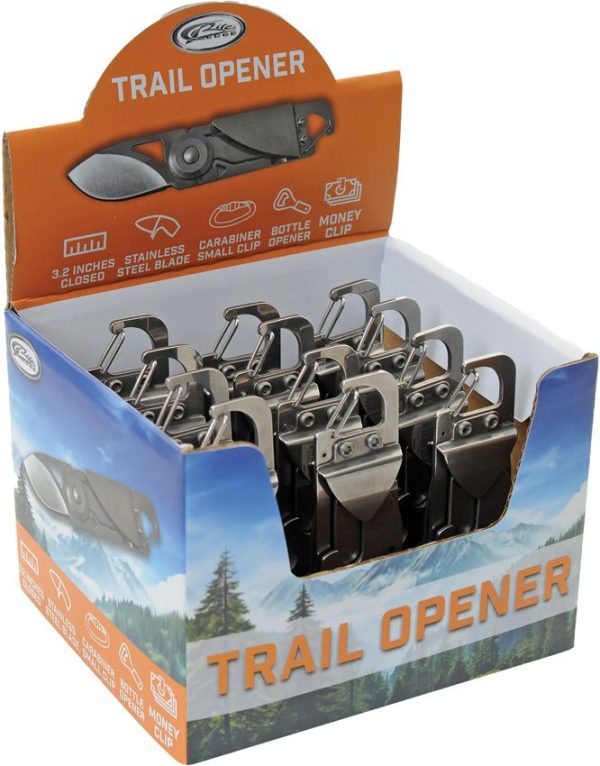 China Made Trail Opener Framelock Folding Knife 2" Blade 12pc