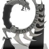 Dragon Spine Knife Stainless Blade Nylon Handle Display Stand