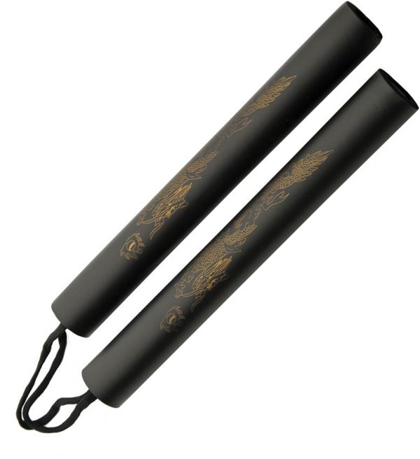 China Made Foam Nunchucks Black - 10 inch Practice