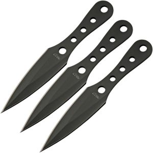 Rite Edge Javelin Point Throwing Knives Black Set