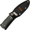 Rite Edge Fixed Blade Guthook - 7 inches Black Pakkawood