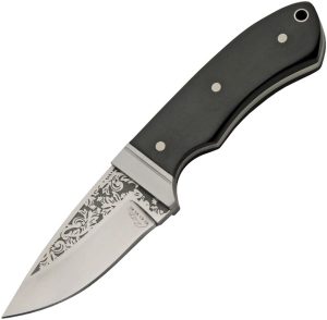 CN211630BK.jpg Rite Edge Bobcat Skinner Black - 3 inch Satin Blade