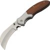 China Made Hawkbill Linerlock - 3Cr13 Wood Handle