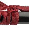 Rite Edge Tanto Letter Opener - Red Cord Handle