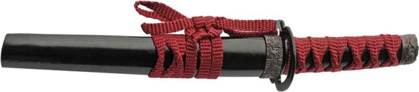 Rite Edge Tanto Letter Opener - Red Cord Handle