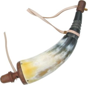 China Made Powder Horn 10.75 Inch Simulated Horn Reenactor