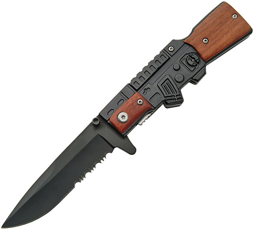 Rite Edge AK47 Linerlock Assisted Opening Folding Knife 3.5in Blade