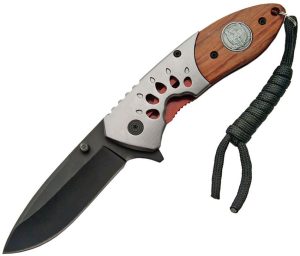 Rite Edge Bear Track Assisted Opening - Wood Handle