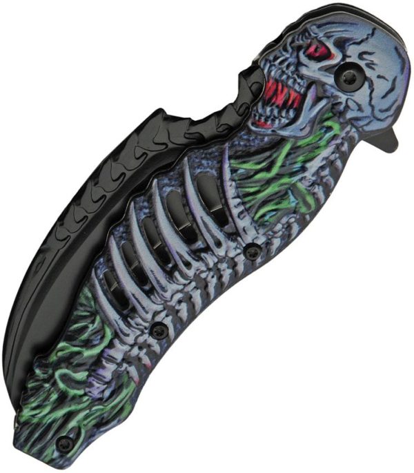 Rite Edge Skull Talon Assisted Opening - Blue