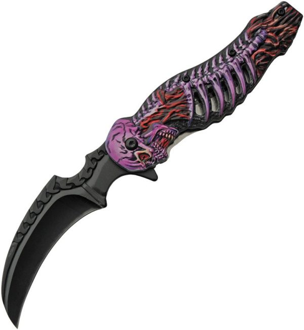 Rite Edge Skull Talon Assisted Opening - Purple