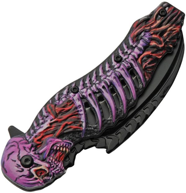 Rite Edge Skull Talon Assisted Opening - Purple