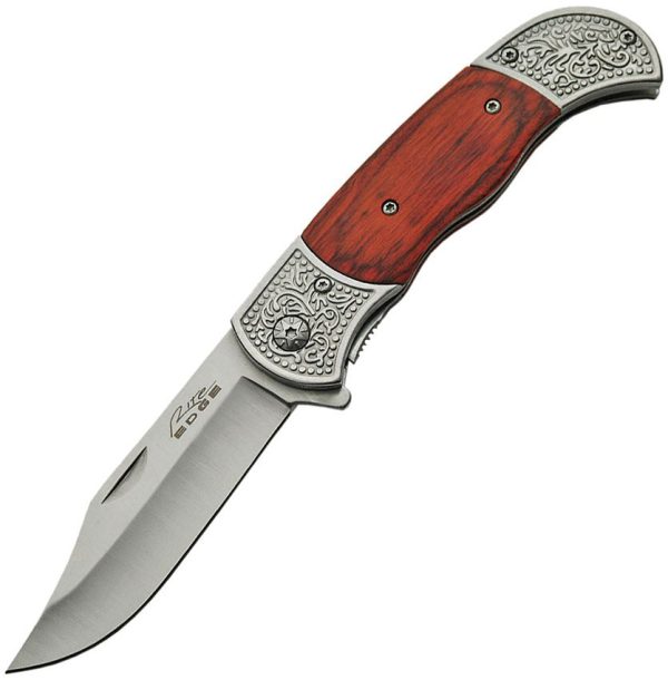Rite Edge Linerlock Pakkawood Brown Assisted