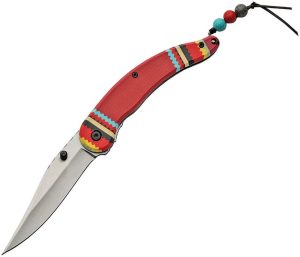 Rite Edge Spirit Linerlock Red Assisted Opening Knife