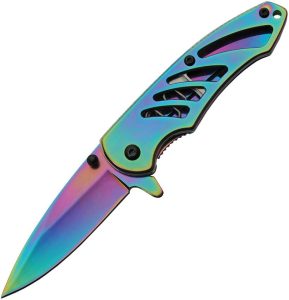 Rite Edge Framelock Spectrum TiNi Coated Compact Knife