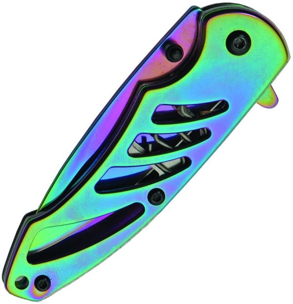 Rite Edge Framelock Spectrum TiNi Coated Compact Knife