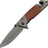 Rite Edge Rescue Linerlock - Gray Titanium Blade