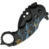 Rite Edge Dragon Linerlock Blue - Karambit Blade