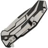 CN300541BK_add_01.jpg Rite Edge Black Raider Linerlock - Two-Tone Finish
