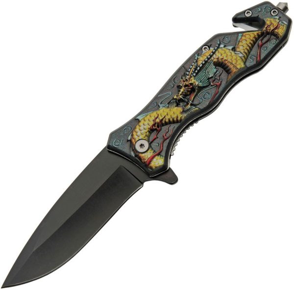 Rite Edge Dragon Linerlock A/O Assisted Opening Knife