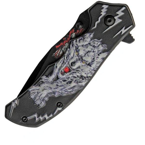 Linerlock White Wolf
