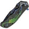 CN300549GN_add_01.jpg Rite Edge Dragon Flame Linerlock A/O Green