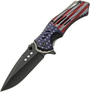 Rite Edge Flag Linerlock A/O American Knife