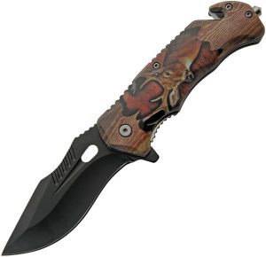 CN300556DE.jpg Rite Edge Wildlife Buck Linerlock A/O Knife