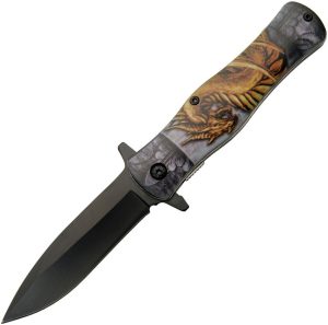 CN300562DR.jpg Rite Edge Dragon Linerlock Folding Knife Black