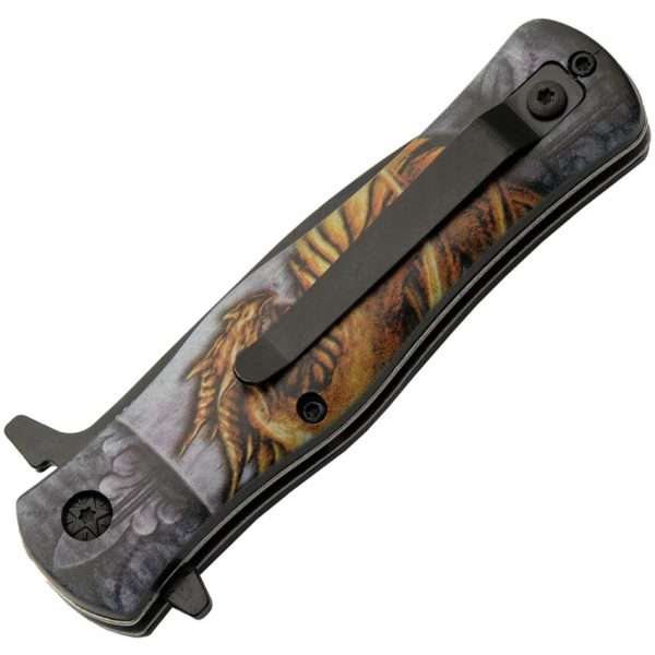 CN300562DR_add_01.jpg Rite Edge Dragon Linerlock Folding Knife Black