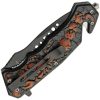 Rite Edge Scorpion Linerlock A/O Assisted Orange