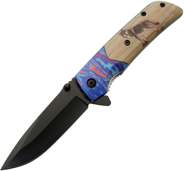 Rite Edge Voodoo Linerlock Wolf A/O Assisted