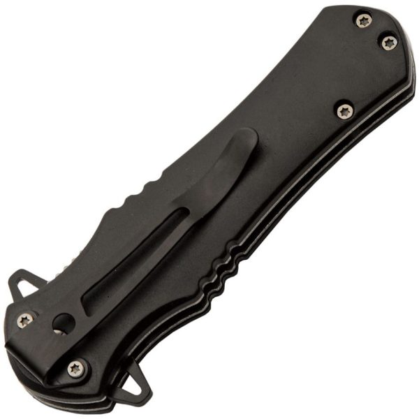 China Made Skull Linerlock A/O Flame Assisted Opening Knife